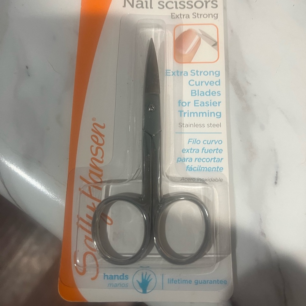 Sally Hansen Extra Strong Nail Scissors - Silver